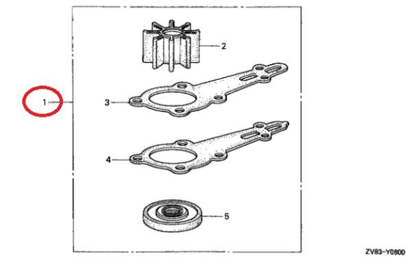 Impellerkit 06192-881-C00